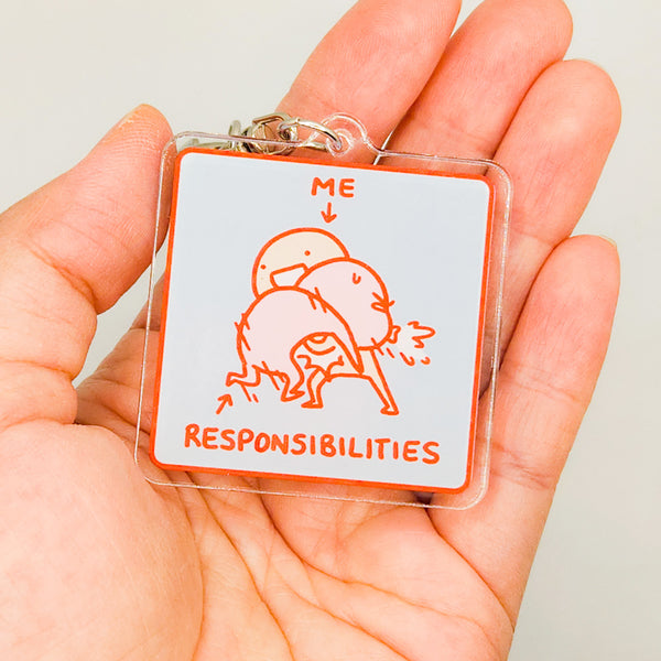 Me & Responsibilities Keychain