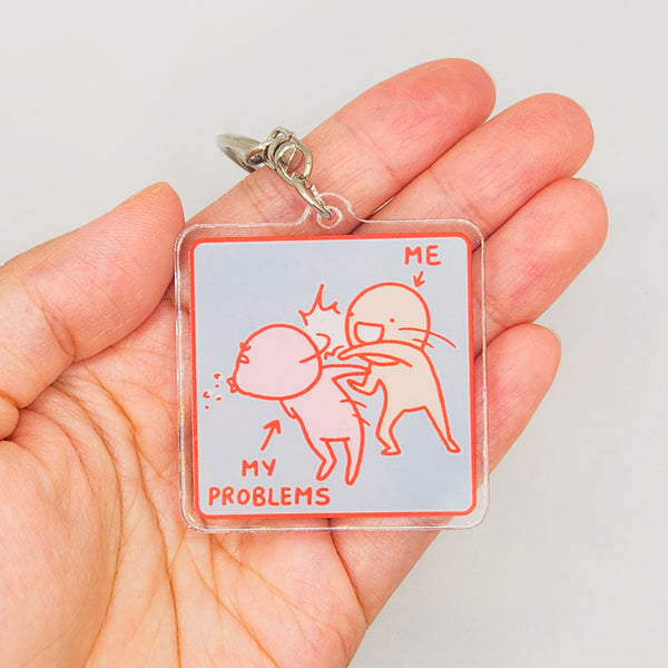 Me & My Problems Keychain