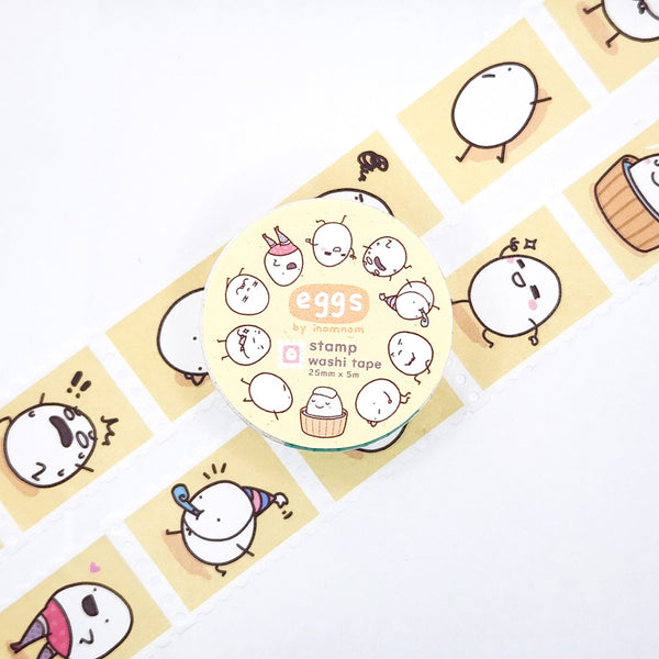 Eggs Stamp Washi Tape