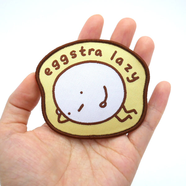 Eggstra Lazy Iron-on Patch