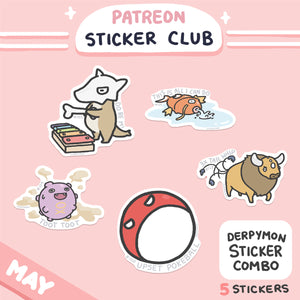 May Derpymon Sticker Rewards