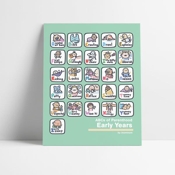 ABCs of Parenthood: Early Years Art Print