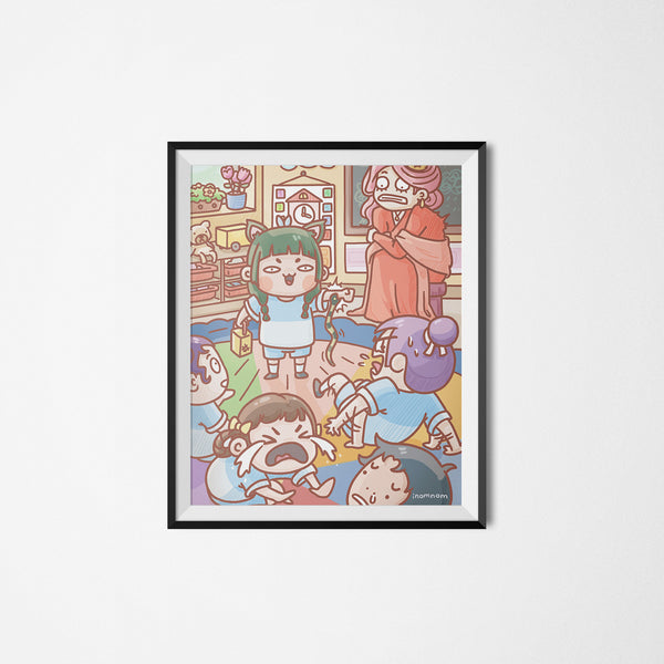 Maomao Show & Tell Art Print