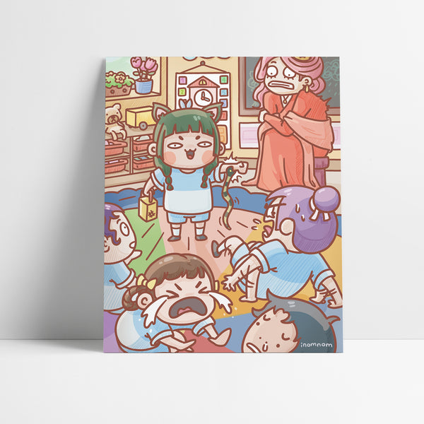 Maomao Show & Tell Art Print