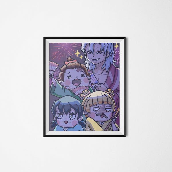 Tengen Trio Art Print
