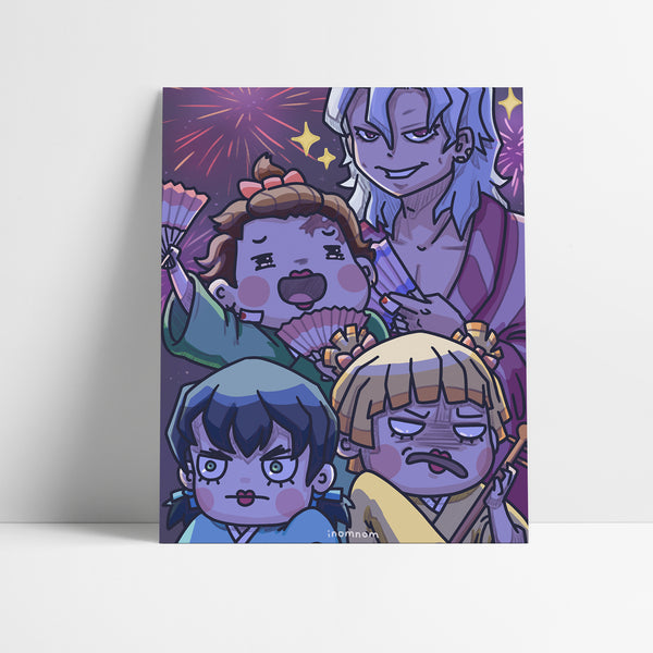 Tengen Trio Art Print