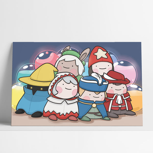 Final Fantasy Mages Big Print (12"x18")