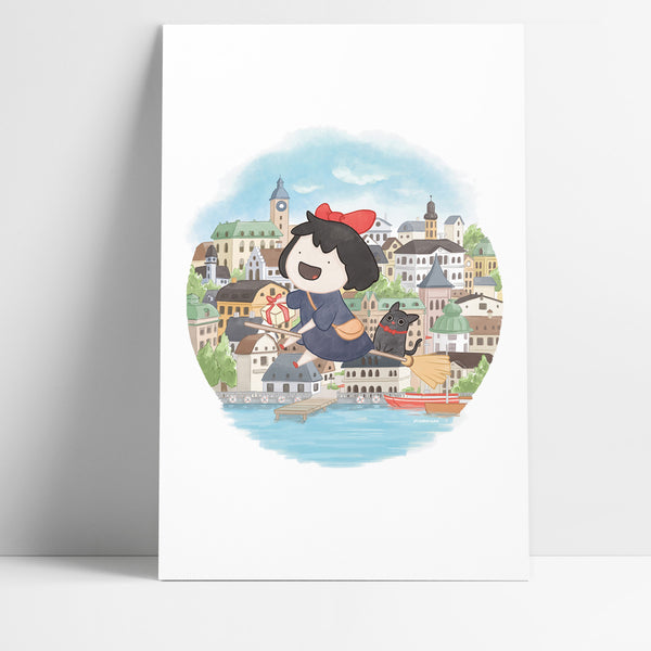 Kiki Big Print (12"x18")