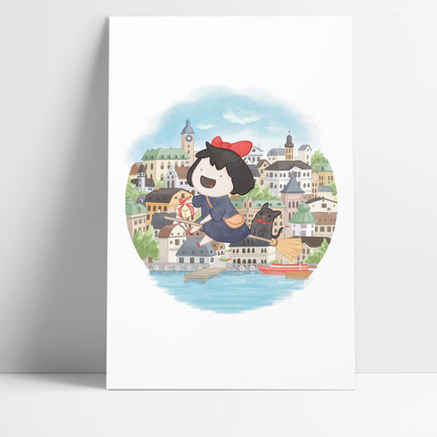 Kiki Big Print (12"x18")