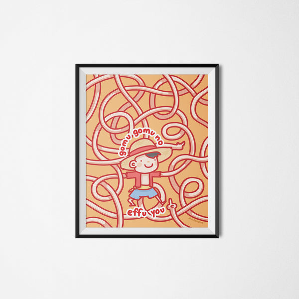 Luffy Art Print