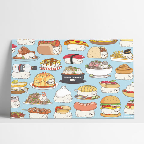 Sushi of the World Big Print (12"x18")