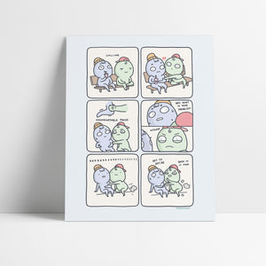 Friendship Farts Comic Print