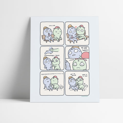 Friendship Farts Comic Print