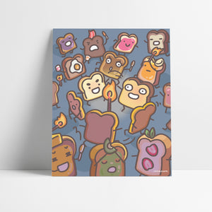 Toast Cult Art Print
