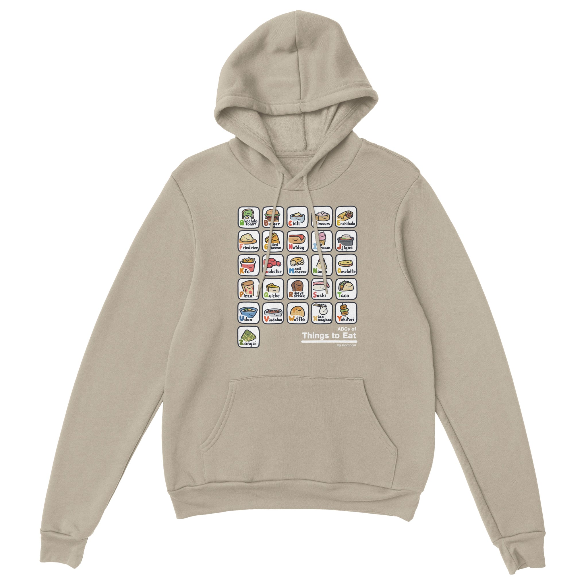 ABCs of Things to Eat Hoodie