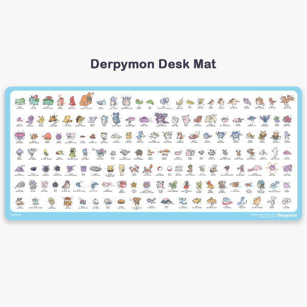 Derpymon Gen I Desk Mat