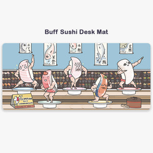 Buff Sushi Desk Mat