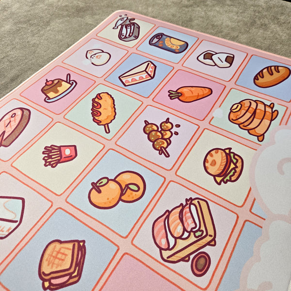 Kirby's Dinner Menu Desk Mat