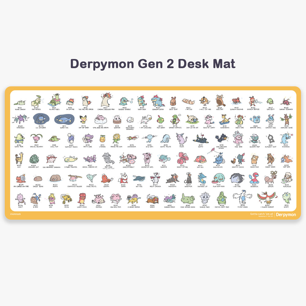 Derpymon Gen II Desk Mat