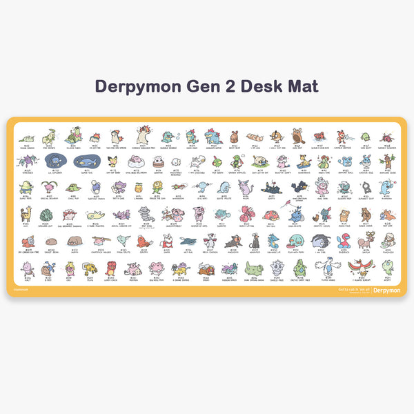 Derpymon Gen II Desk Mat