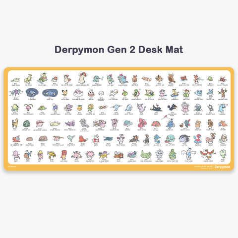 Derpymon Gen II Desk Mat