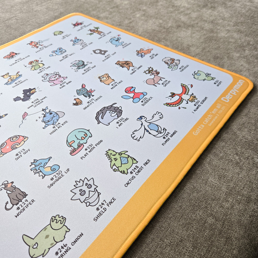 inomnom - Derpymon Gen II Desk Mat