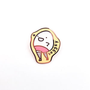 Seggsy Enamel Pin