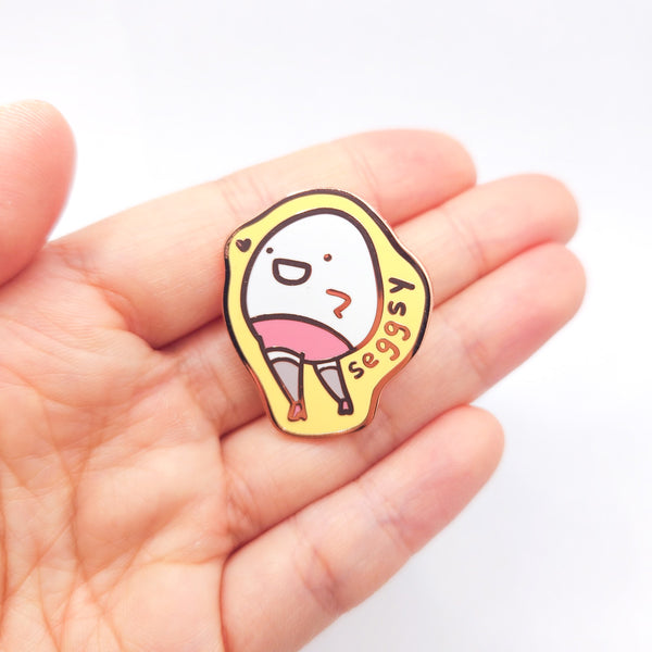 Seggsy Enamel Pin