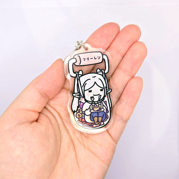 Frieren Shopping Keychain
