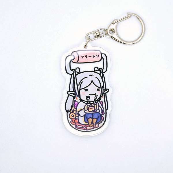 Frieren Shopping Keychain