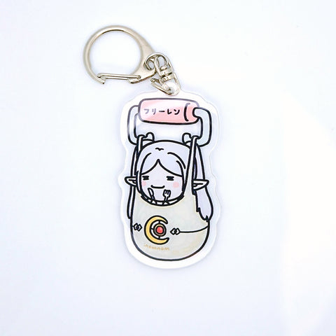 Frieren Shopping Keychain