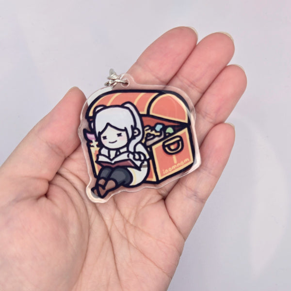 Frieren Mimic Surprise Keychain