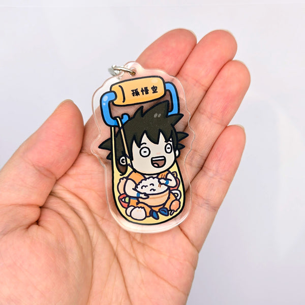 Goku Shopping Keychain