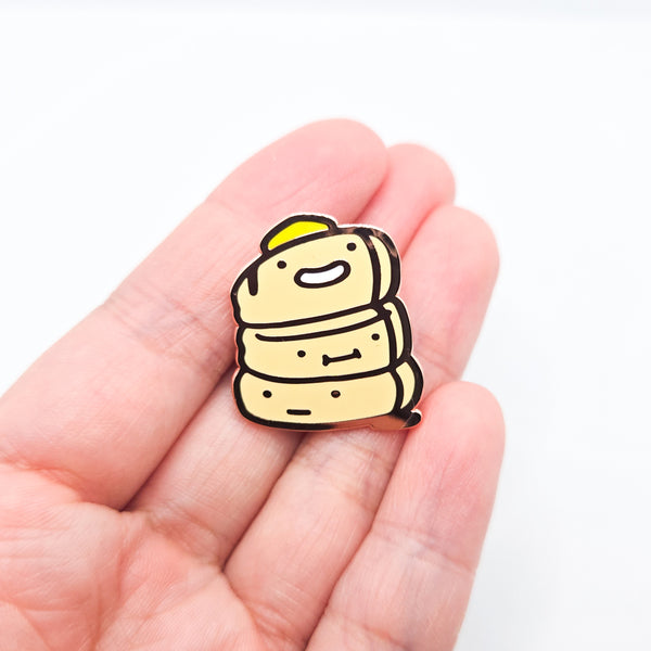 Fluffy Pancakes Enamel Pin