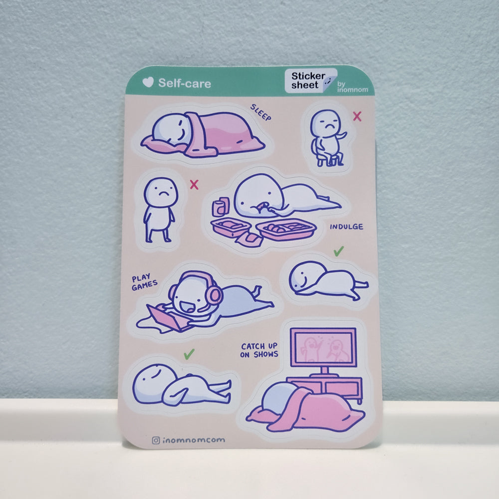 Self-care Sticker Sheet