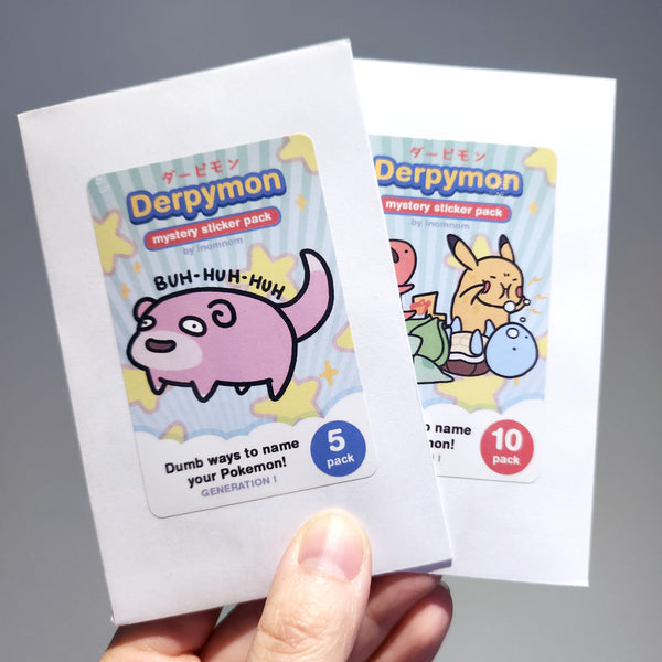 Derpymon Mystery Sticker Pack