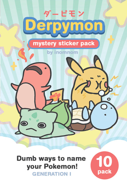 Derpymon Mystery Sticker Pack