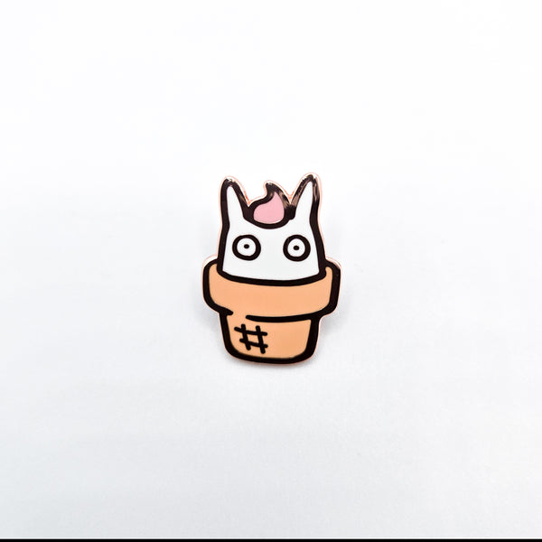 Toto-cone Enamel Pin