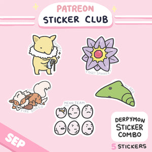 September Derpymon Sticker Rewards