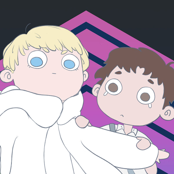 Devilman Crybaby art print close up