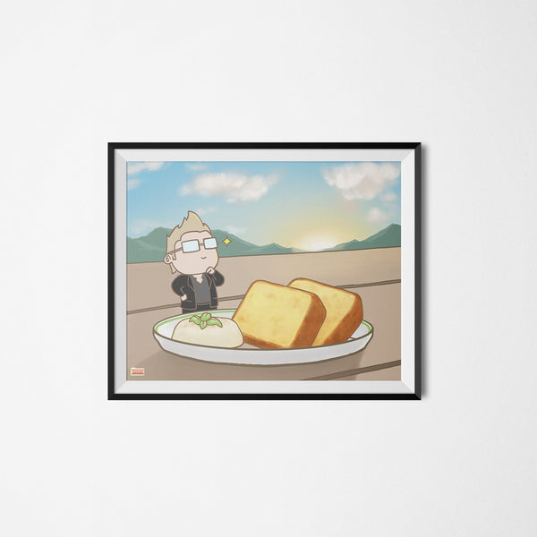 FFXV Final Fantasy Food Ignis Scientia art print framed