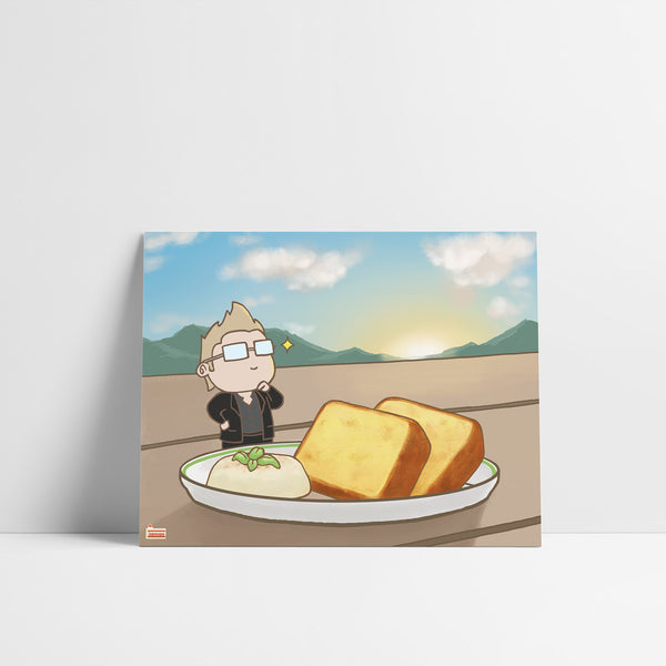 FFXV Final Fantasy Food set Ignis art print