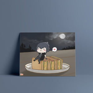 FFXV Final Fantasy Food Noctis Caelum art print