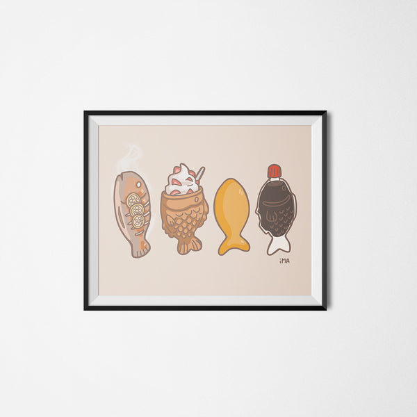Fishy Art Print