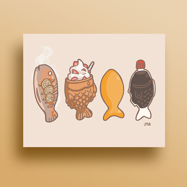 Fishy Art Print