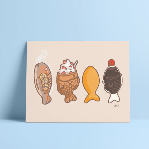 Fishy Art Print