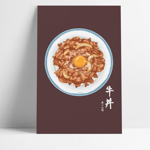 Gyudon Big Print (12"x18")
