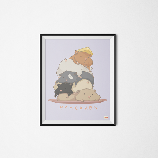 Hamcakes Art Print