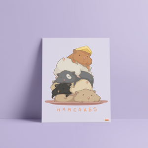 Hamcakes Art Print