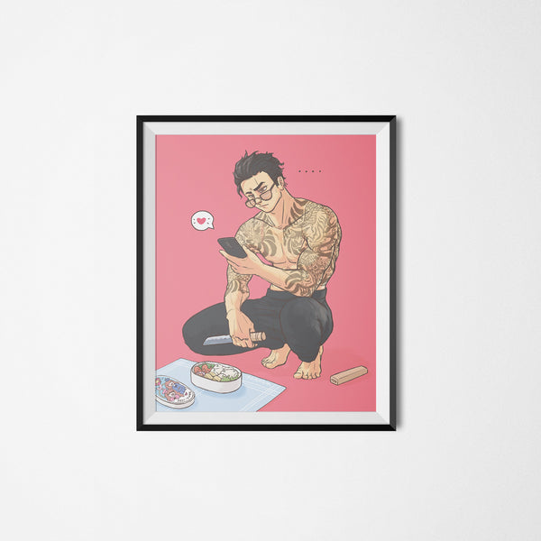 House Husband Bento (Without Apron) Art Print